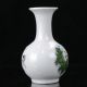 Hand - Painted Colorful Porcelain Tree & Brid Vase W Qianlong Mark B915 Vases photo 7
