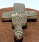 Attractive Antique 1600 - 1800s.  Large Russian Orthodox Bronze Cross 15a Byzantine photo 1
