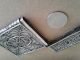 Exceptional Antique Silver Filigree Calling Card Case 1850s Boxes photo 1
