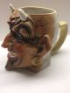 Devil Satan Mug Pocelain Bohne & Sons Germany Antique Halloween Mugs & Tankards photo 1