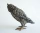 Vienna Austria Antique Cold Painted Bronze Large Owl Hooters Figurine Not Signed Metalware photo 9