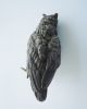 Vienna Austria Antique Cold Painted Bronze Large Owl Hooters Figurine Not Signed Metalware photo 8
