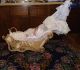 Vintage Wicker Large Doll Carriage 1930 ' S Good Condtion Baby Carriages & Buggies photo 11