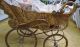 Vintage Wicker Large Doll Carriage 1930 ' S Good Condtion Baby Carriages & Buggies photo 5
