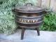 Antique Falkirk Cast Iron Cauldron With Lid Garden Planter Herbs Bulbs (1021) Garden photo 1