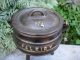 Antique Falkirk Cast Iron Cauldron With Lid Garden Planter Herbs Bulbs (1021) Garden photo 2