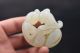 Old Chinese Antique Jade Hand Carved Characters Statue Pendants Amulet K34 Necklaces & Pendants photo 1