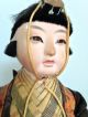 Vintage Japanese Samurai Doll Gofun Face Label Tanabe Doll Co.  Tokyo 12in Dolls photo 1