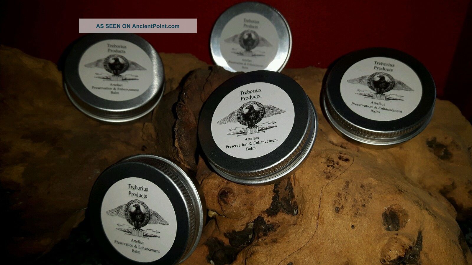 Treborius Artifact Preservation And Enhancement Balm for metal detecting finds 
