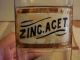 Vintage Apothecary Jar 8 Inches Zinc.  Acet. Bottles & Jars photo 6