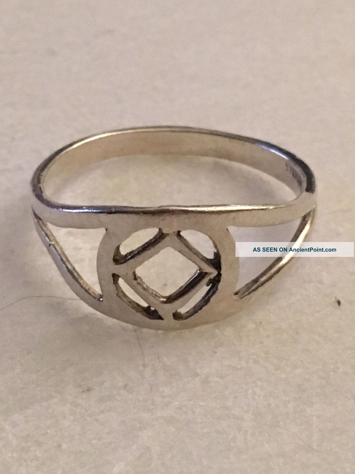 Vintage Sterling Silver Ring 925 - See Pix For Size & G Scandinavia photo