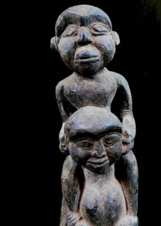Old Tribal Bamum Acrobat Figure - - - - - Cameroon photo