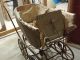 Vintage Antique Wicker Large Baby Buggy Carriage 1910 Needs Work 52 By 46 Inches Baby Carriages & Buggies photo 4