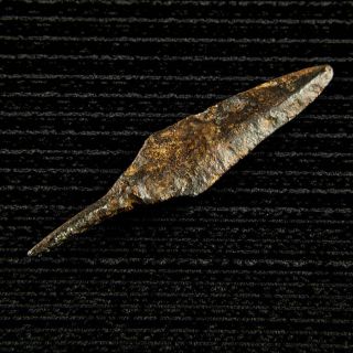 Iron Tanged Arrowhead For Battle.  The Viking Era.  Kievan Rus photo