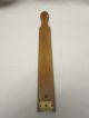 Large 19th C.  Maple Syrup Thermometer Brass And Wood Vermont Farm Machine Co. Other Antique Science Equip photo 8