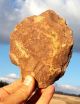 Large Acheulean Flint Hand Axe Paleolithic Tool Neolithic & Paleolithic photo 6