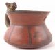 Pre Columbian Pottery Cup Vessel Jaguar Handle Artifact The Americas photo 1