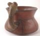 Pre Columbian Pottery Cup Vessel Jaguar Handle Artifact The Americas photo 2