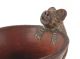 Pre Columbian Pottery Cup Vessel Jaguar Handle Artifact The Americas photo 4