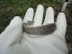 Viking Ancient Artifact Solid Silver Bracelet Arrow 700 - 800 Ad Museum Quality Viking photo 10