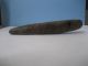 Antique Hand Made 5 Inch Stone Tool/fish Net Needle? Primitives photo 1