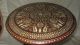 Antique Anglo Indian Hashiarpur Shisham Wood Inlay Occasional Table Middle East photo 3