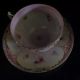 Chinese Antique Cup & Saucer,  Painted,  Gold Raised Trim. Glasses & Cups photo 7