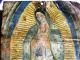 Antique Retablo On Tin Of Our Lady Of Guadalupe Latin American photo 2