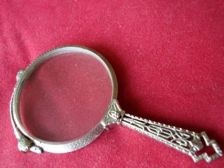 Antique Opera Glasses Lorgnette In 14k Gold Frame Filligreehandle,  Made In Usa photo