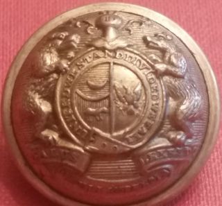 Confederate - Missouri State Seal Button - 22.  5mm - Waterbury Button - Civil War photo