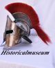 Trojan 300 Spartan Greek Troy Helmet With Armor Cap Plume Medieval Costume Kj60 Greek photo 4