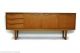 Classic Mid Century Modern Credenza With Smooth Integrated Pulls,  Mcm,  Retro Post-1950 photo 1