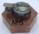 Antique Brass Army Prismatic Nautical British Ww2 Military Pocket Compass Compasses photo 1