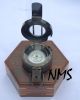 Antique Brass Army Prismatic Nautical British Ww2 Military Pocket Compass Compasses photo 3