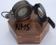 Antique Brass Army Prismatic Nautical British Ww2 Military Pocket Compass Compasses photo 4