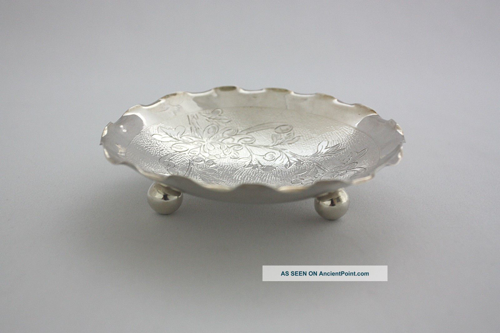 Silver Dish By Wai Kee 1930 Dishes & Coasters photo