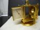 Imhof 1950s Boudoir Desk Compendium Barometer Thermometer Hygrometer Cube Clock Other Antique Science Equip photo 5
