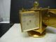 Imhof 1950s Boudoir Desk Compendium Barometer Thermometer Hygrometer Cube Clock Other Antique Science Equip photo 6