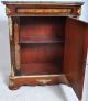 Fine Antique French Marquetry Ormolu Louis Xv Marble Top Pier Cabinet 1890 1800-1899 photo 6