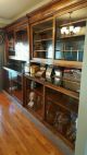 Antique Pharmacy Display Cabinet Case.  Apothecary 1900-1950 photo 1