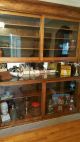 Antique Pharmacy Display Cabinet Case.  Apothecary 1900-1950 photo 3