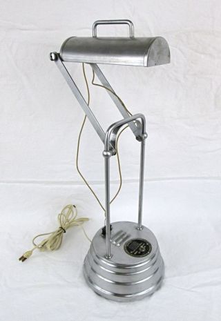 Vtg 40s Sun Kraft Art Deco Steampunk Uv Sun Lamp Medical Quackery Desk Light photo