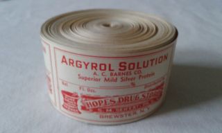 On Antique Pharmacy Poison Medicine Bottle Label Solution 200, photo