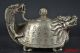 China Vintage Handwork Collectible Old Silver Plate Copper Dragon Turtle Teapot Tea/Coffee Pots & Sets photo 3