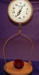 Vntg Jacobs Detecto Wate Hanging Basket Double Faced Country Store Produce Scale Scales photo 7