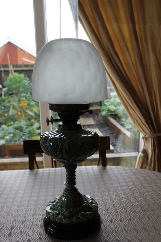 Vintage Oil Table Lamp photo