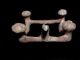 Extremely Rare Celtic Sword Bronze Strap Buckle,  Top Patina, Roman photo 5
