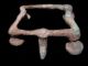 Extremely Rare Celtic Sword Bronze Strap Buckle,  Top Patina, Roman photo 7