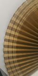 Vintage Air Line Mfg Co Paper Fireplace & Background Fan 1940’s Carmen Ind.  Gold Hearth Ware photo 8