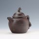 Collectable Yixing Sand - Fired Handwork Bow Shaped Handle Teapot D964 Teapots photo 3